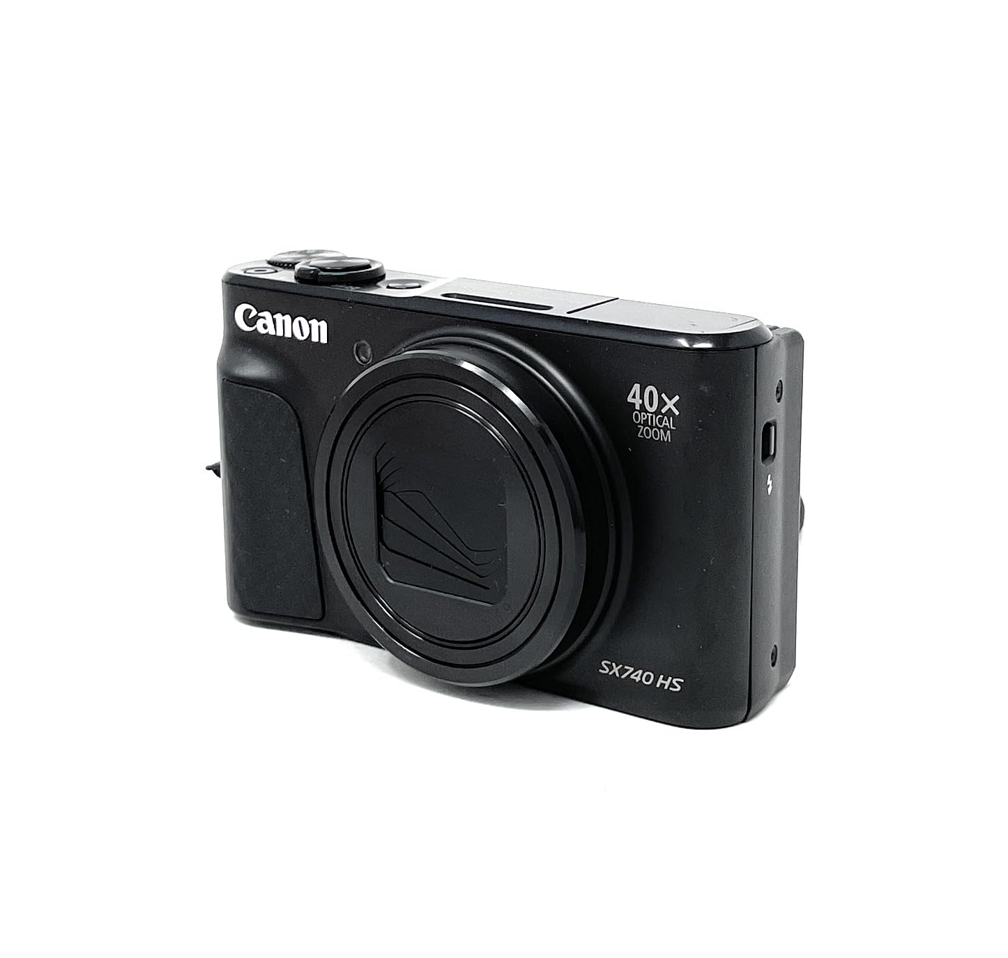 Canon SX740 HS PowerShot Digitalkamera Schwarz - Praktische