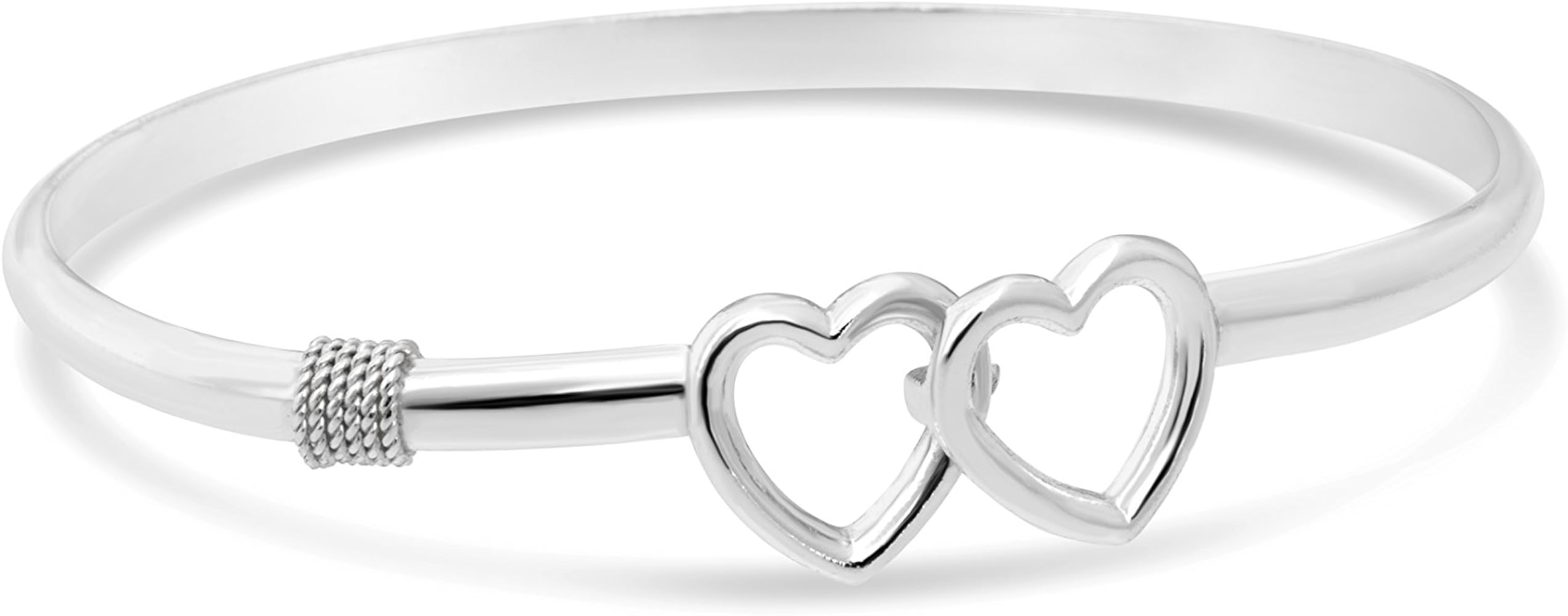 Amazon.com: Michael's Jewelers-Provincetown Double Heart 925