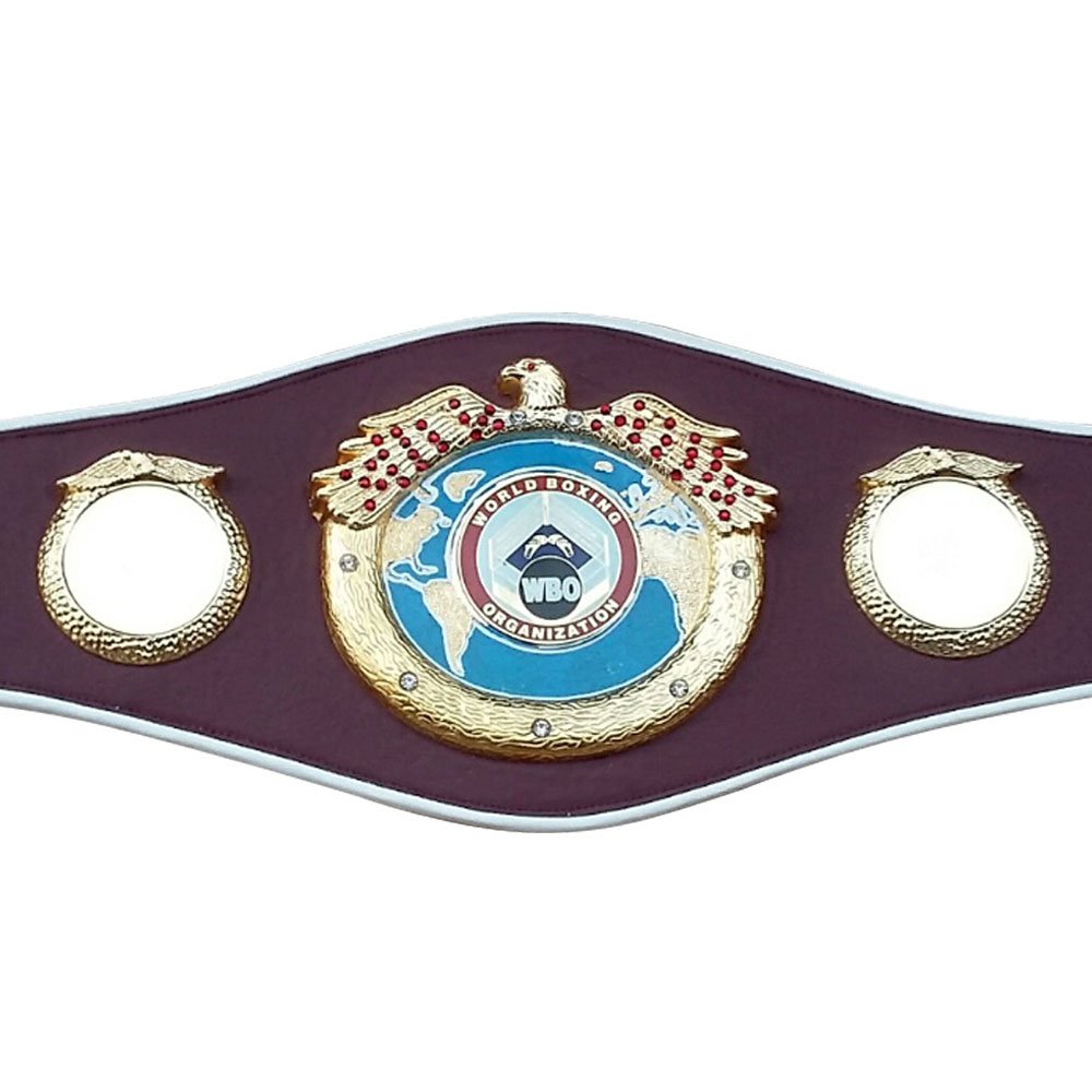WBO Boxing Replica Championship Belt Metal Plates Adult Premium