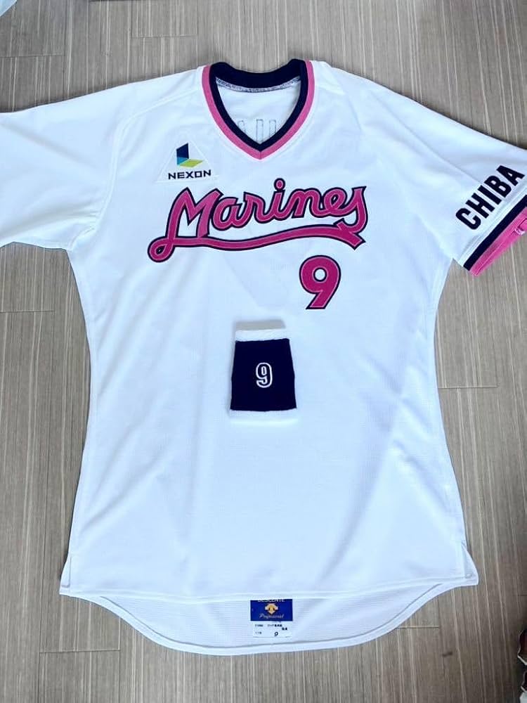 千葉ロッテ マリーンズ 福浦和也 ヘッド 実使用 リストバンド 千葉