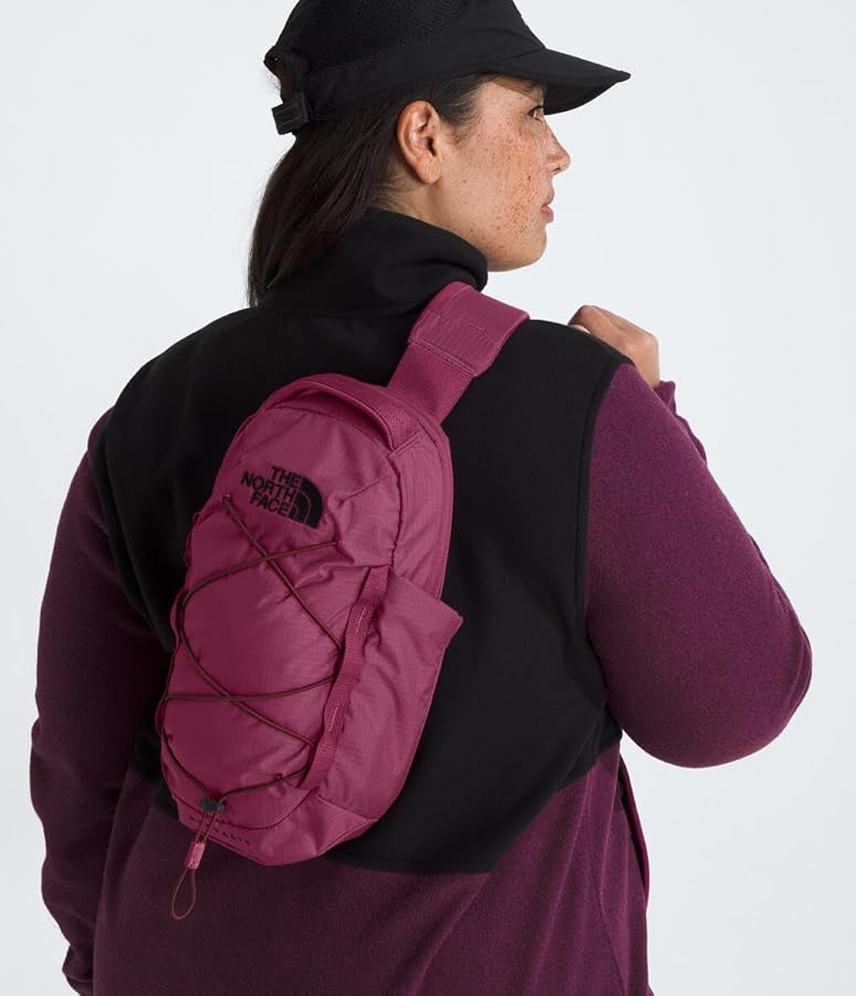 Amazon.com: The North Face Borealis Sling Bag, Cyber Berry/Sumac