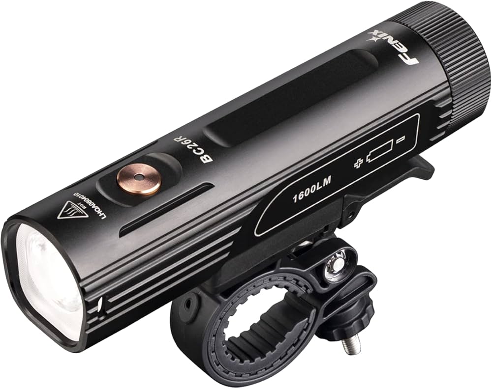 Amazon | Fenix BC26R バイクライト USB-C充電式 1600ルーメン 100