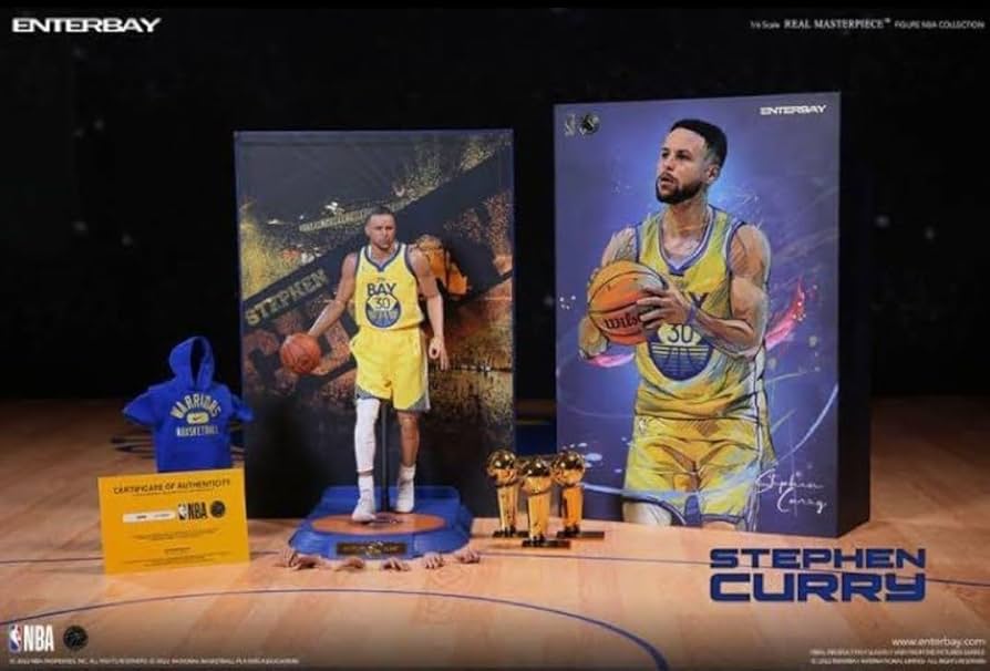 Amazon | 1/6 エンターベイ ステフィン・カリー アクションフィギュア