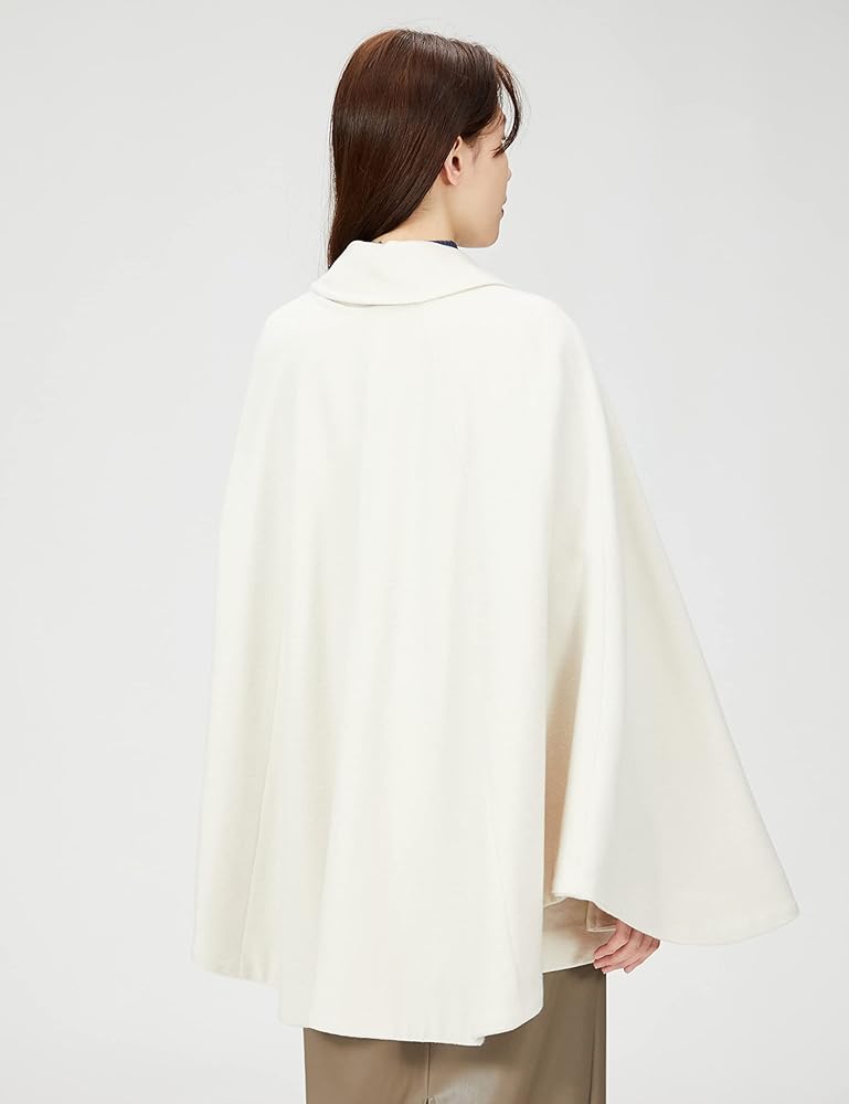 Amazon | [リリーブラウン] RESCWOOL 2WAYケープコート LWFC224041