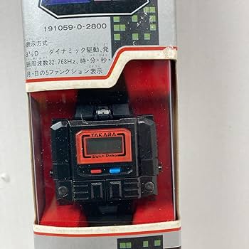 Amazon.co.jp: Σ未使用品☆TAKARA☆WATCH ROBO☆MICRO CHANGE SERIES