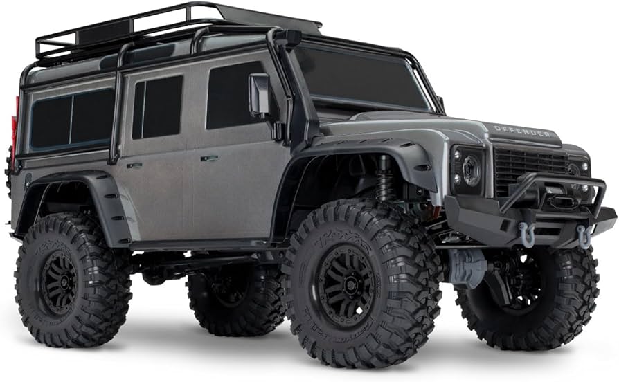 Amazon.com: Traxxas TRX-4 Defender Clipless-Silver : Toys & Games