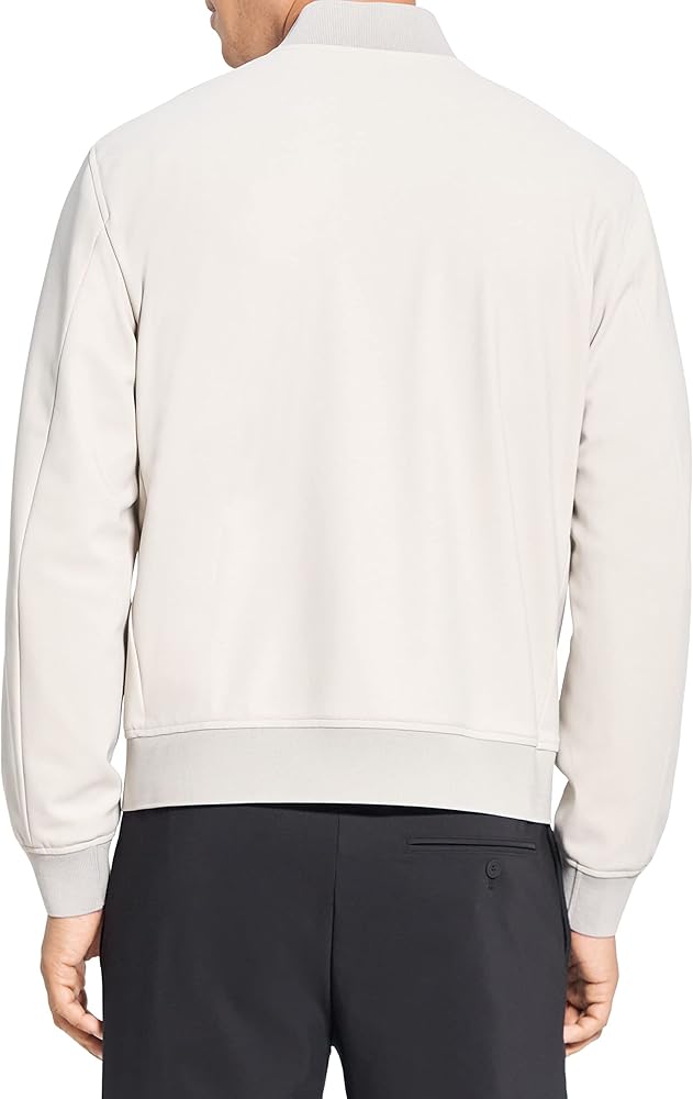 Theory Men's Murphy Precision Ponte, Putty, Small at Amazon Men's