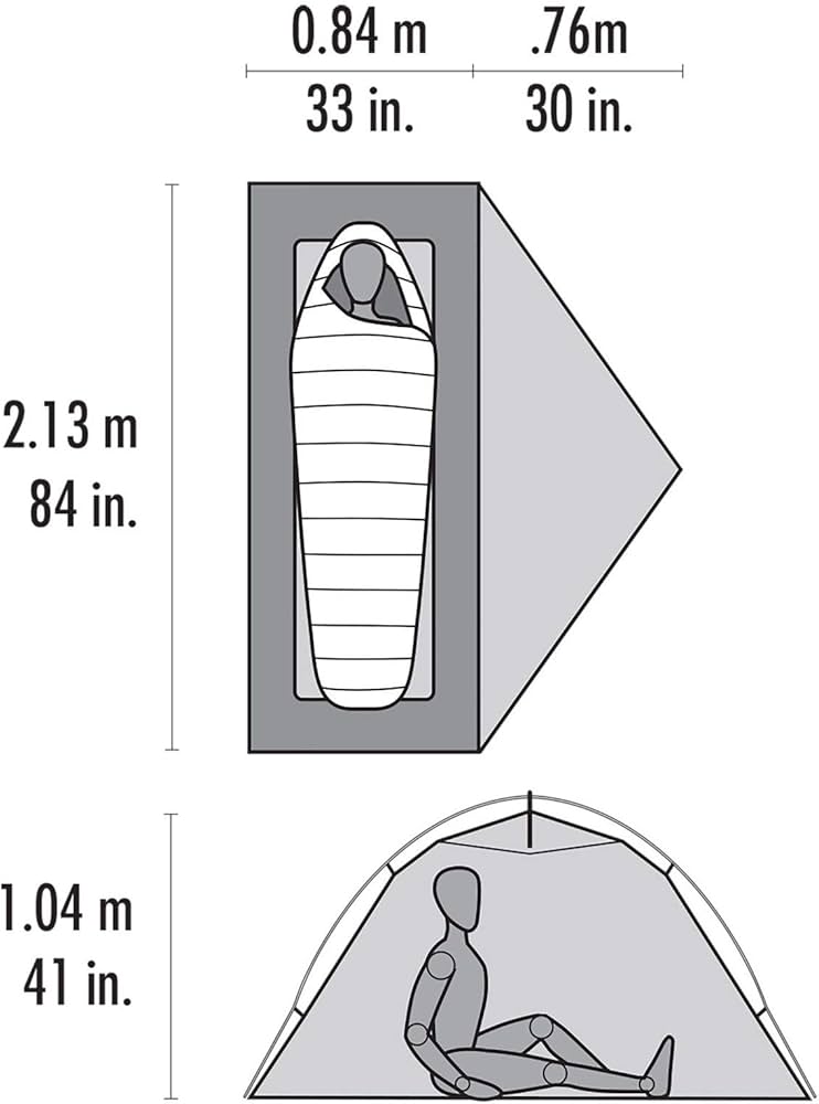 Amazon | MSR Access 1人用 軽量 4シーズンテント | MSR