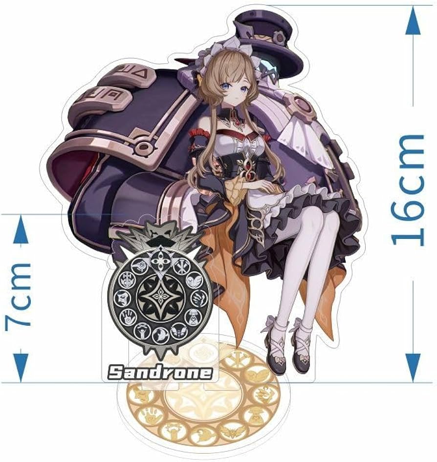 Amazon.co.jp: 原神 サンドローネ アクリルスタンド ファデュイ執行官
