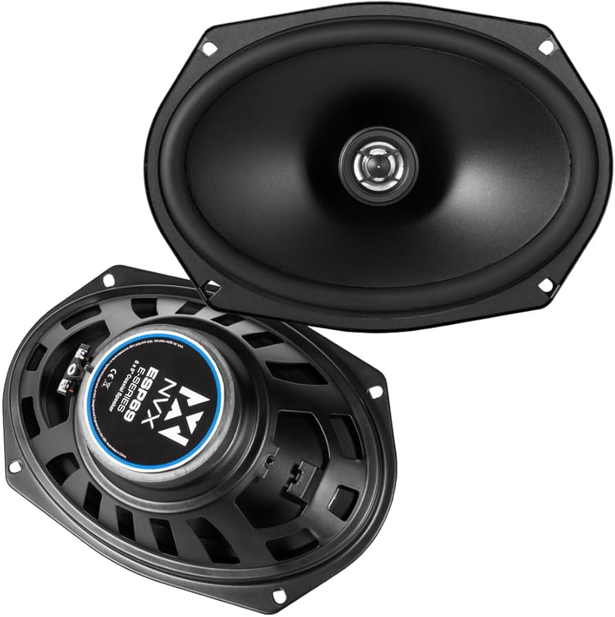 Amazon.com: NVX® ESP69 6x9 E-Series 2-Way Coaxial Car Speakers