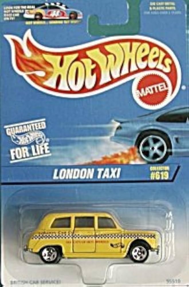Amazon | Hot Wheels - London Taxi - 1:64 Scale Replica - Collector