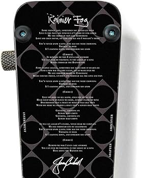 Amazon.com: Dunlop Jerry Cantrell Rainier Fog Cry Baby Wah
