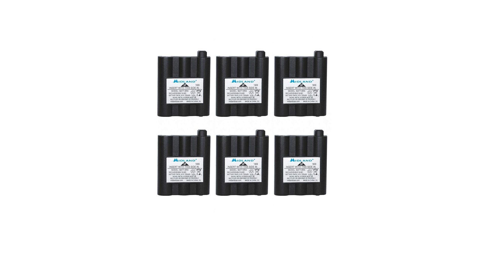 Amazon.com: Midland AVP17 Rechargeable Battery Packs for Midland