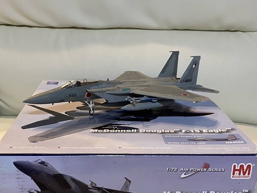 Amazon | 1/72 ホビーマスター F-15J 航空自衛隊 204飛行隊 那覇 百里