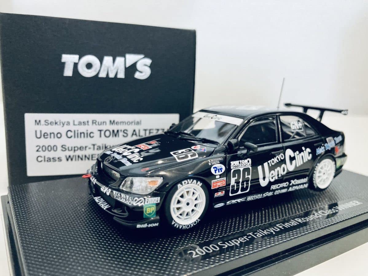 Amazon | 1/43エブロ トムス特注 上野クリニック トムス アルテッツァ