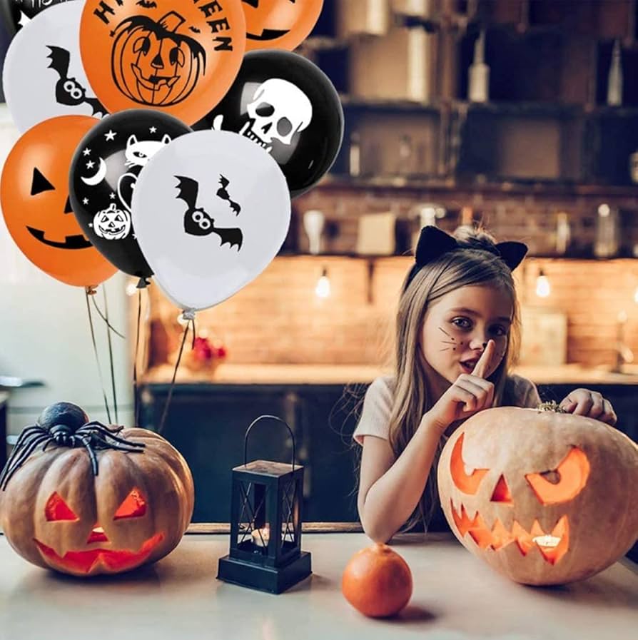Amazon | ハロウィン風船 バルーン 100個 風船飾り 風船 かぼちゃ