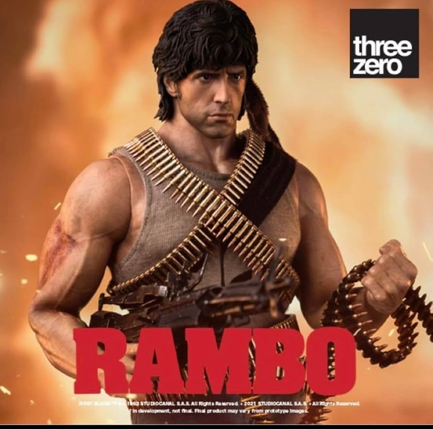 Amazon.co.jp: 1/6 ジョン・ランボー アクションフィギュア