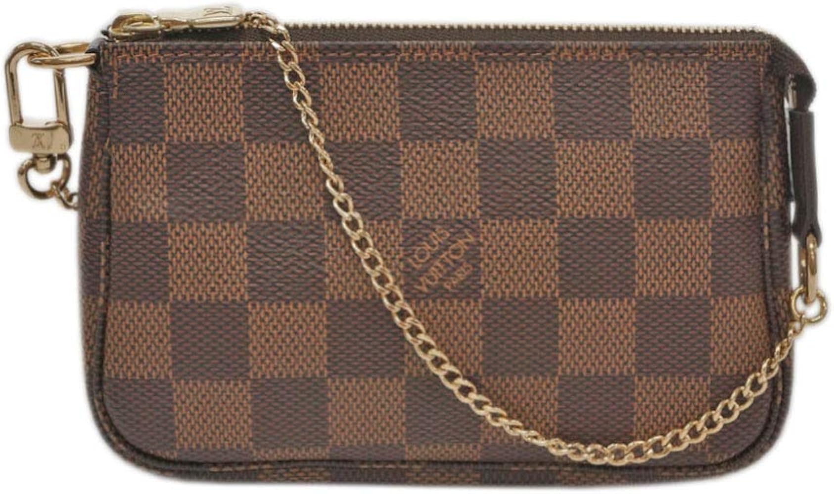 Amazon | ルイヴィトン ポーチ N58009 ダミエ・エベヌ ミニ
