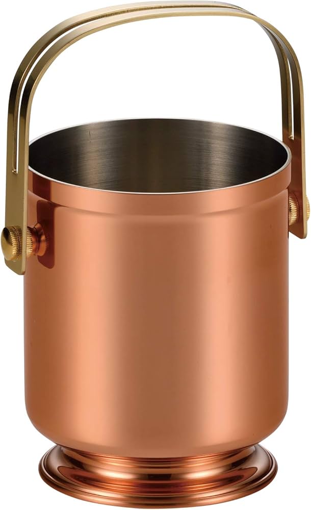 Amazon｜新光金属(Sinkoukinzoku) アイスペール 素銅 1000ml 純銅