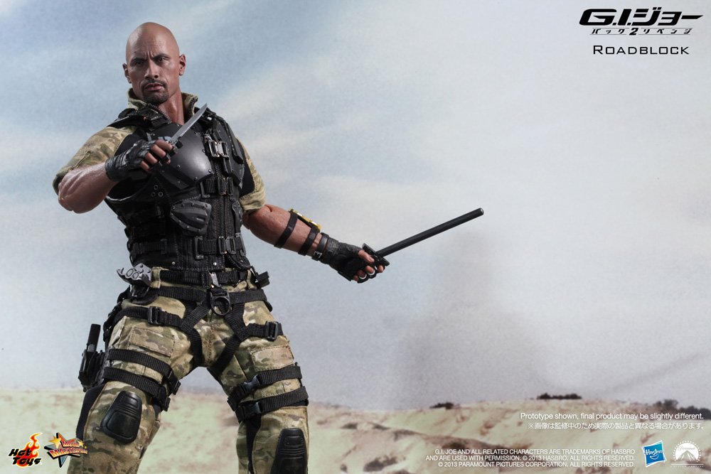 Amazon.com: Hot Toys GI Joe Retaliation 1/6 scale figure Roadblock