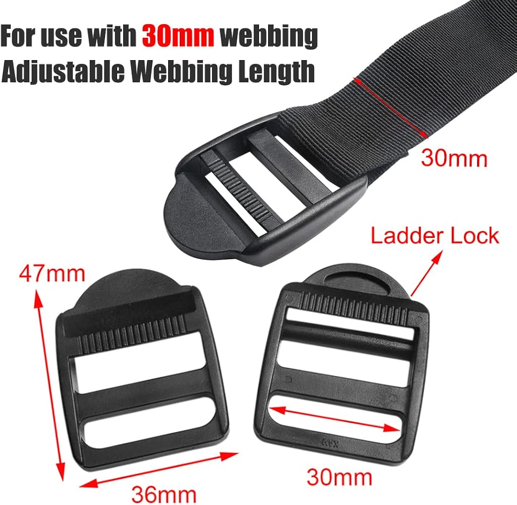 Amazon.co.jp: CooBigo 50個 1-3/16インチ (30mm) プラスチック ラダー