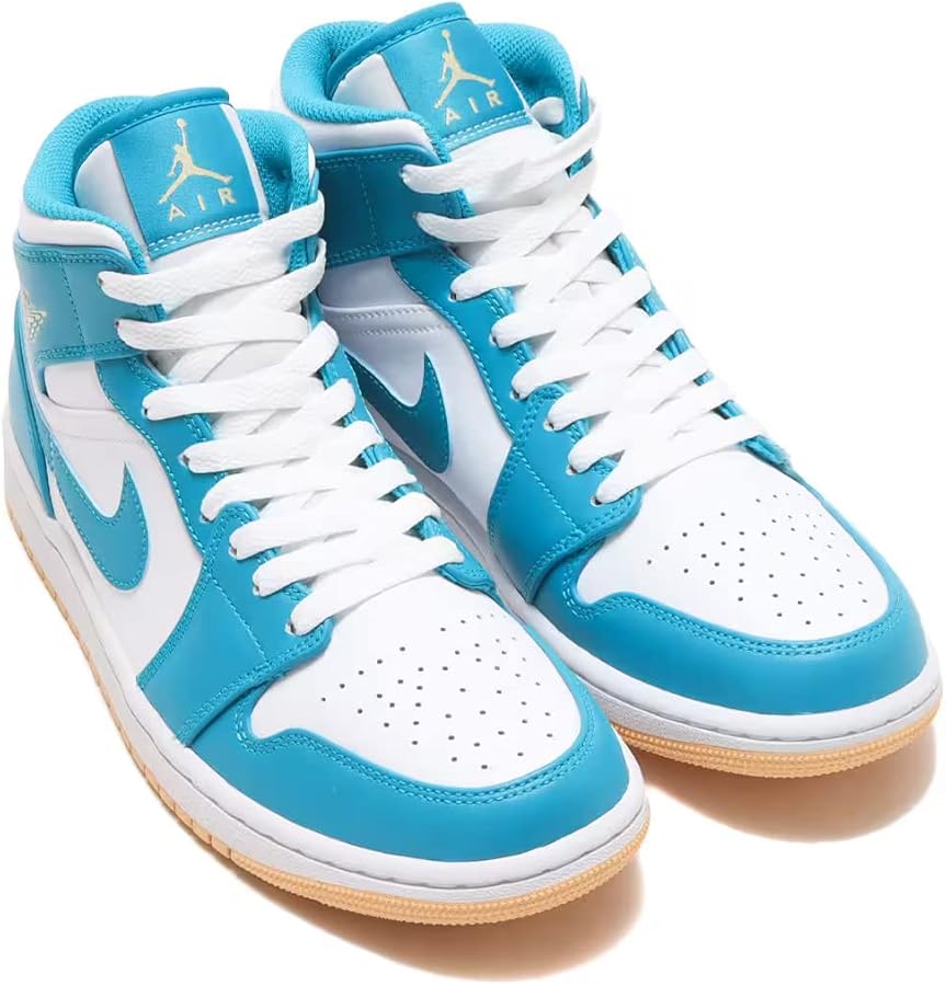Amazon | [ナイキ] エア ジョーダン 1 ミッド AIR JORDAN 1 MID アクア