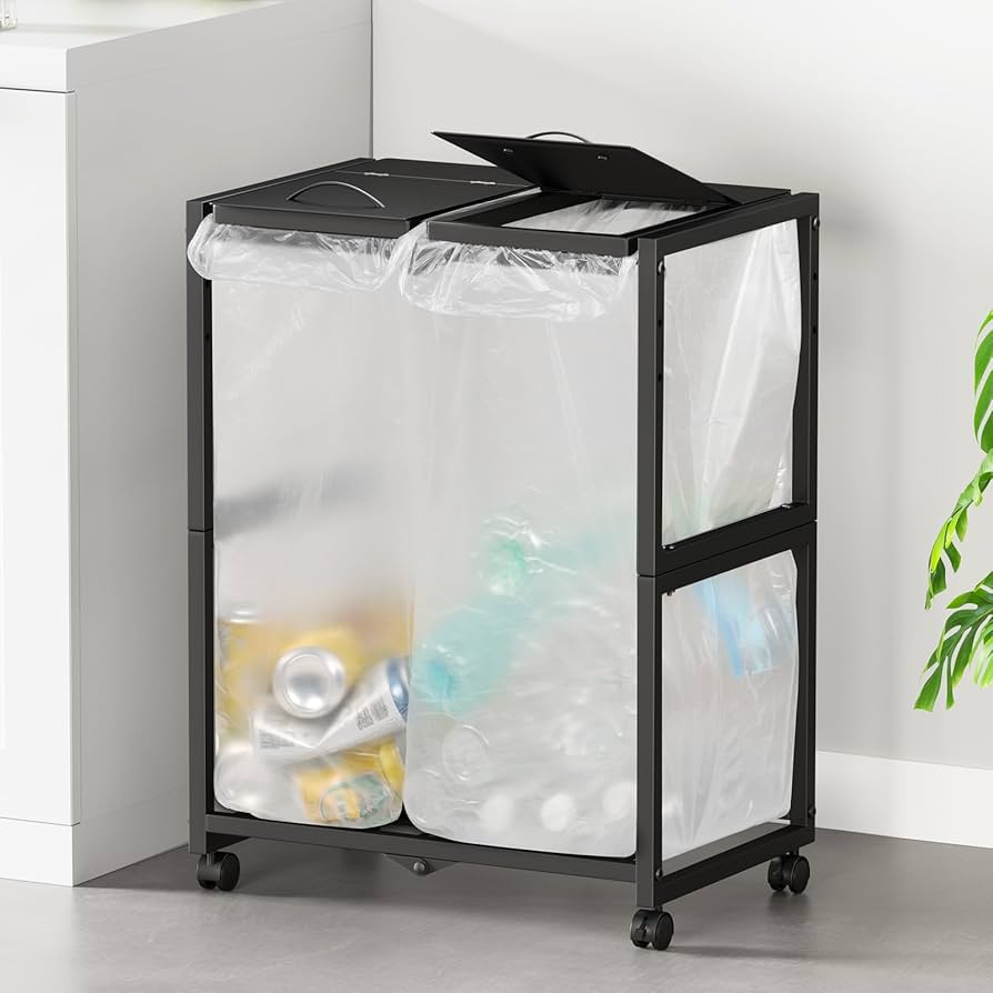 Amazon｜TTWO ゴミ袋ホルダー 45L×2分別 平袋・U型袋両対応 ダスト
