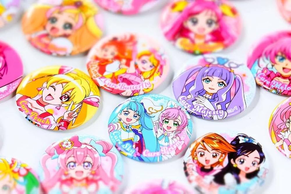 Amazon.co.jp: プリキュアオールスターズ 缶バッジ セット