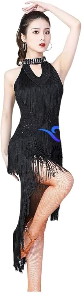 Amazon.co.jp: [売店] ラテンドレス フリンジ 社交ダンス衣装