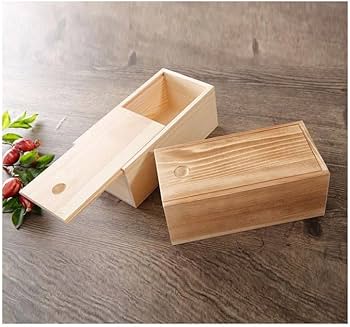 Amazon｜木箱 ふた付き 天然木 収納ボックス 収納ケース 木製ボックス