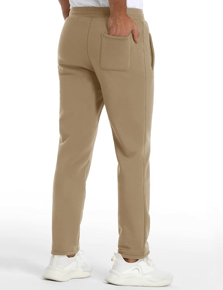 Amazon.com: FASKUNOIE Men's Thermal Fleece Pants Sherpa Lined