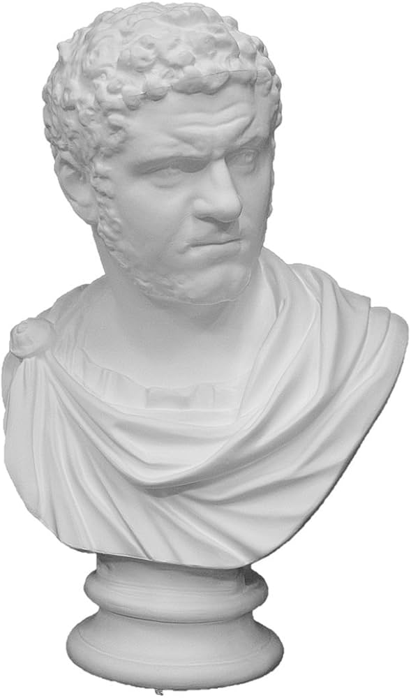 Amazon.co.jp: 石膏像 K－136 カラカラ帝胸像 H．64cm