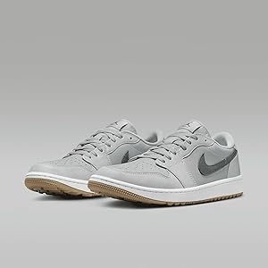 Amazon.com | Air Jordan 1 Low G Golf Shoes (DD9315-006, Wolf Grey