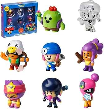 momo様 BRAWLSTARS ブロスタ フィギュア 8体セット ブロウル スターズ