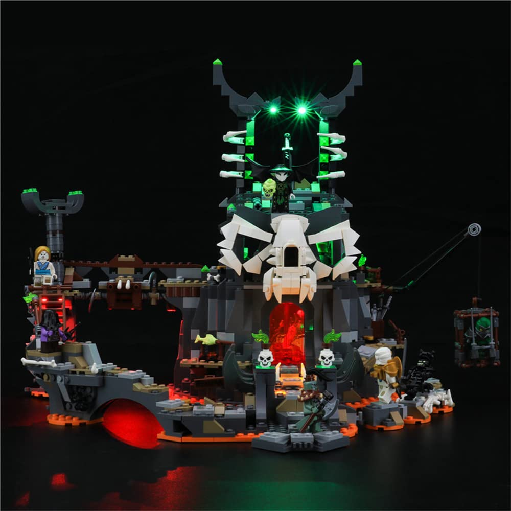 Amazon.com: GEAMENT LED Light Kit Compatible with Lego Skull