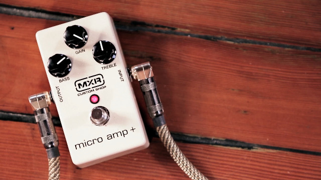 Amazon.com: MXR® Micro Amp+ : Musical Instruments