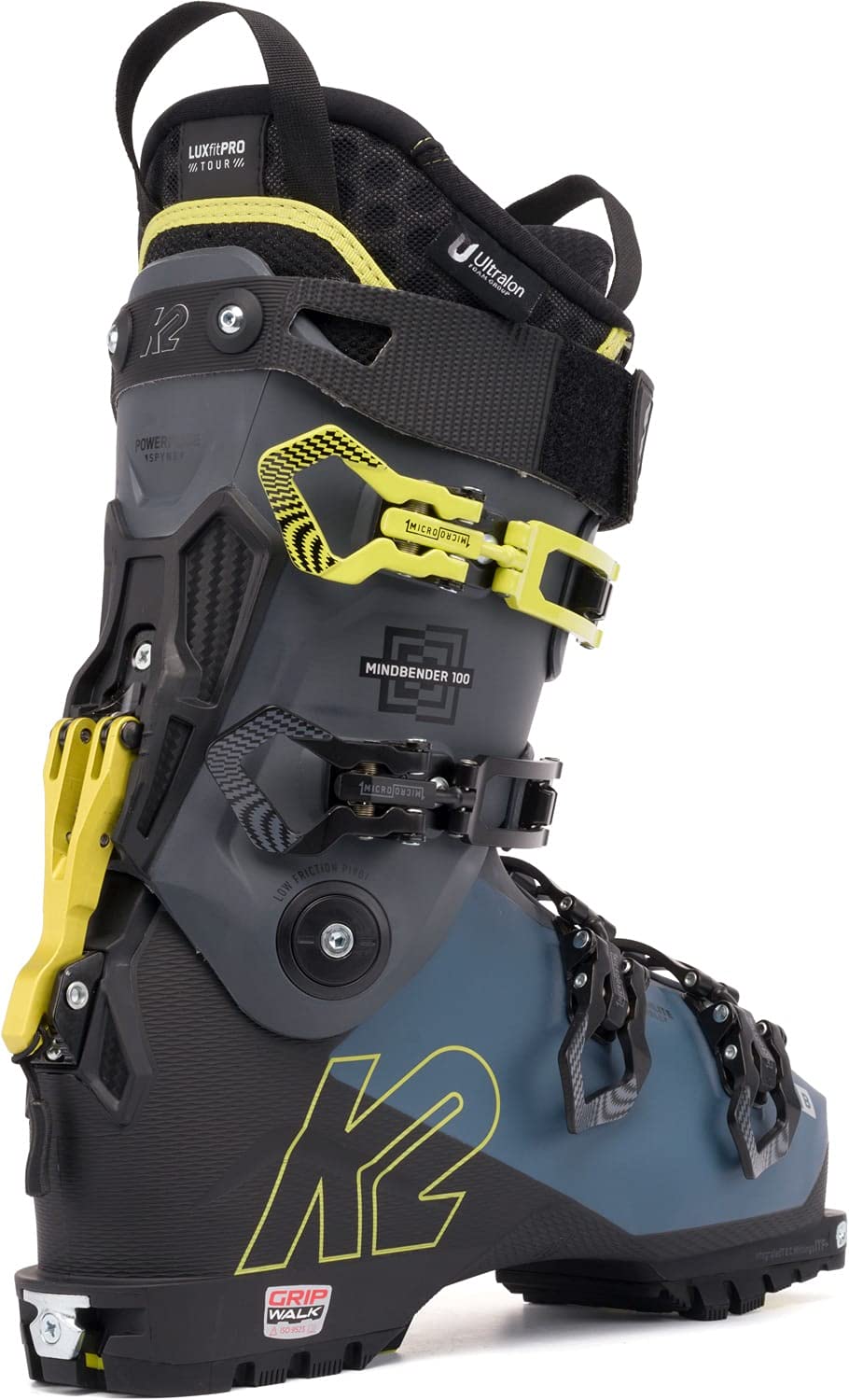 K2 マインドベンダー100 スキー用ブーツ グレー/黒/黄色 【公式通販】