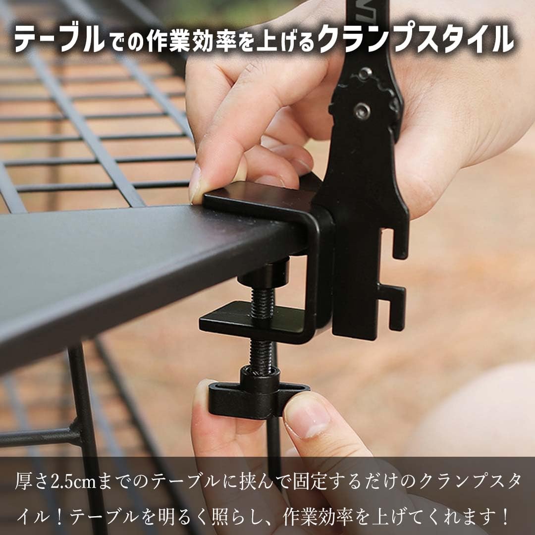 Amazon.co.jp: ISE MOUNT 卓上ランタンスタンド 調整可能 アイアン