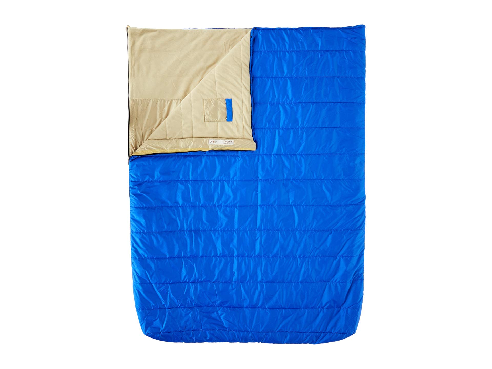 The North Face Eco Trail Bed Double - 20, TNF Blue/Twill Beige