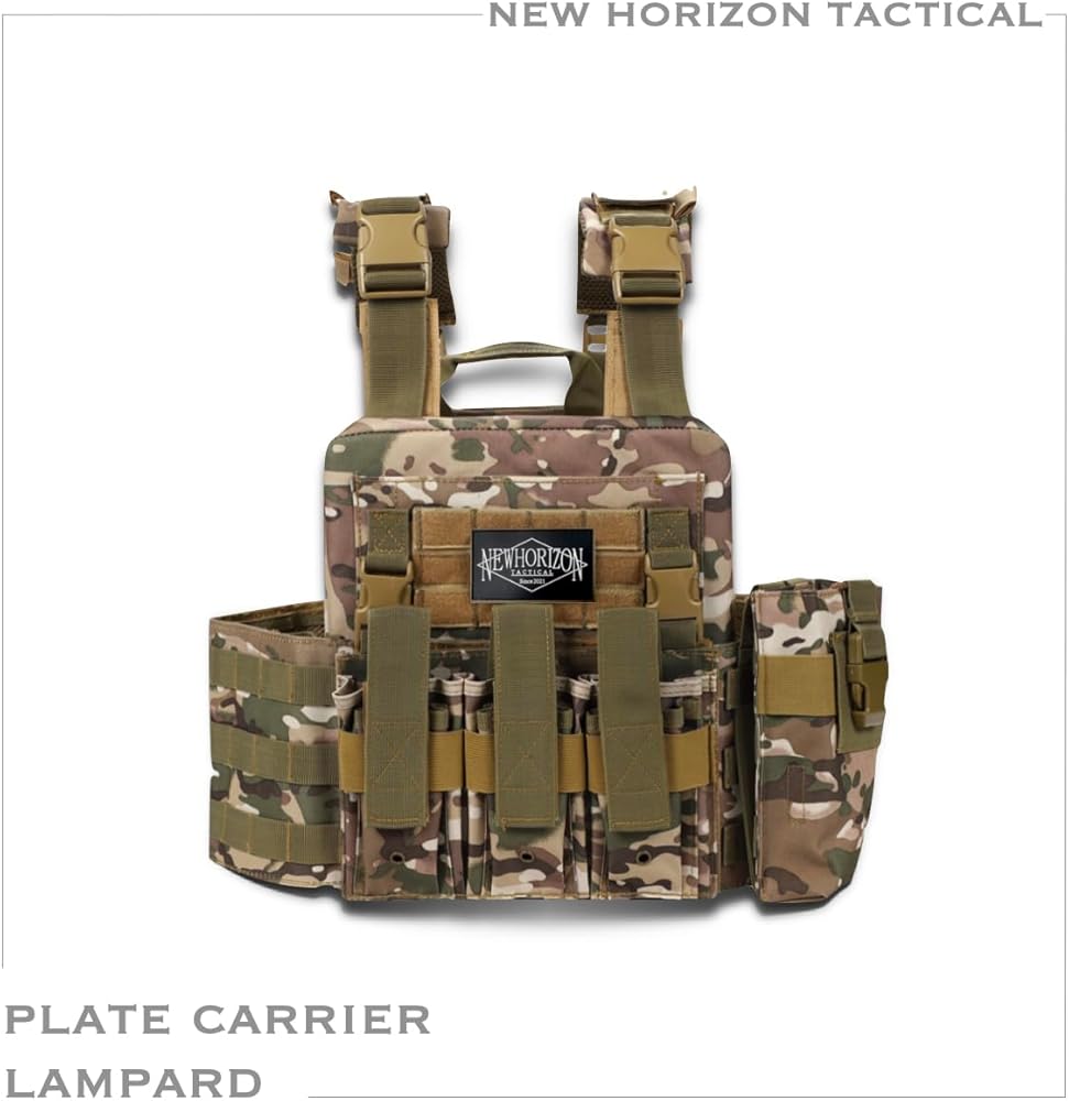 Amazon.co.jp: [NEW HORIZON] プレートキャリア Lampard タクティカル