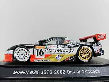 Amazon | □ EBBRO エブロ 1/43 MUGEN NSX JGTC 2002 ブラック 無限