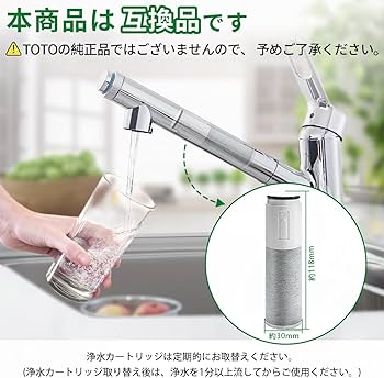 Amazon | HOME TELLER TH658-3 浄水カートリッジ 交換用 高性能 タイプ