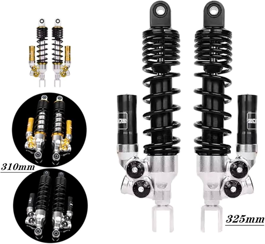 Amazon | 310mm 325mm 反転リアショックアブソーバー ユニバーサル