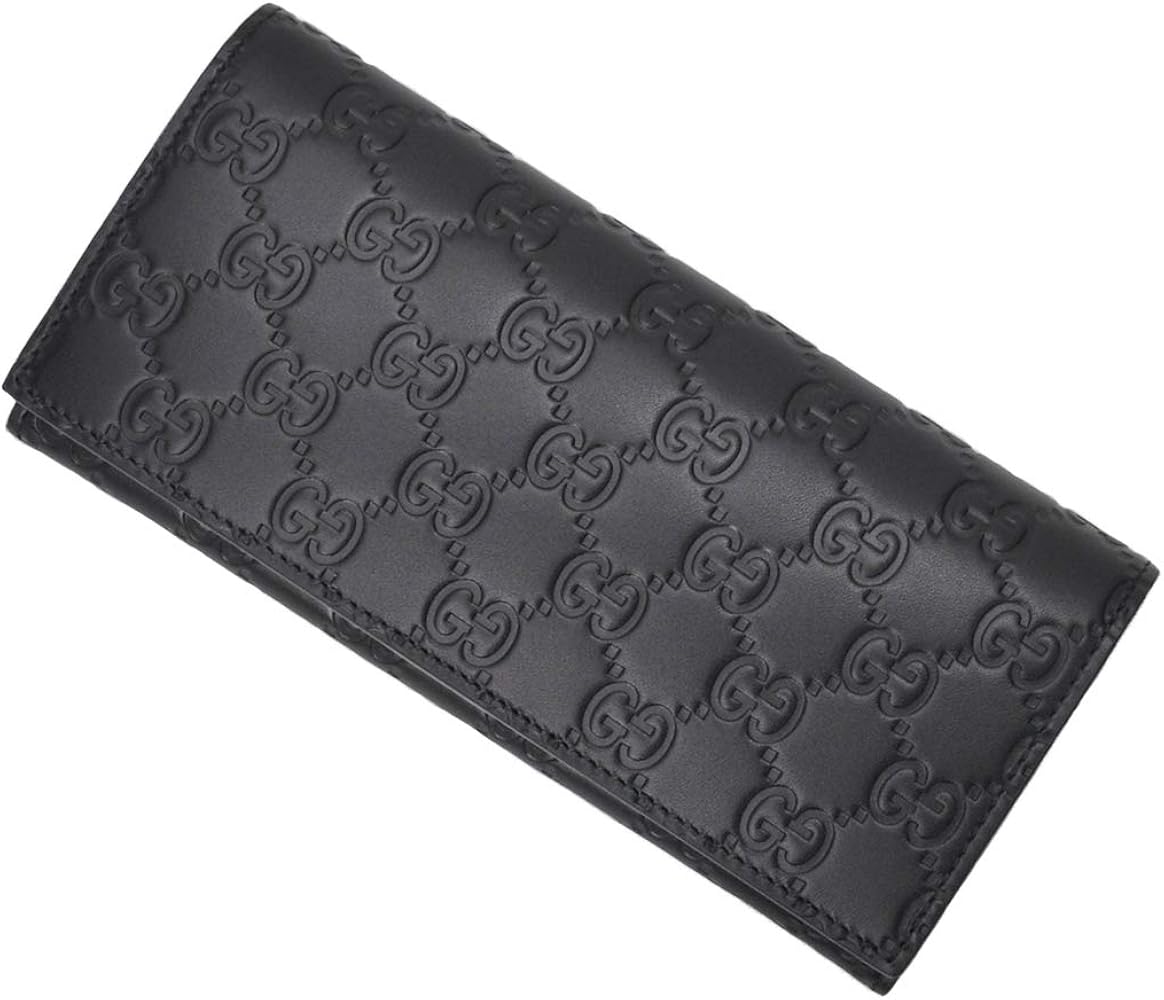 Amazon.co.jp: (グッチ) Gucci メンズ 財布 長財布 黒 ブラック