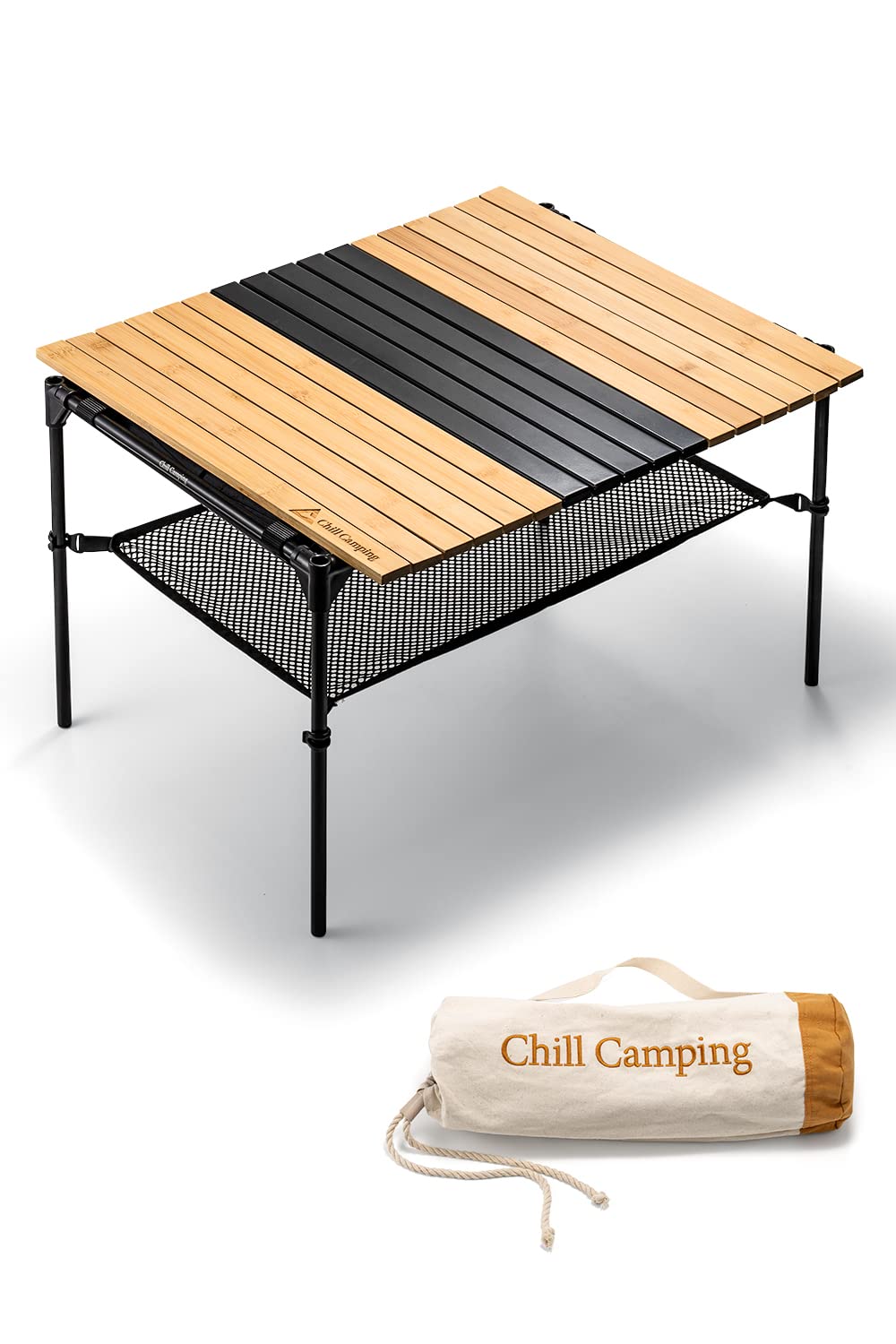 Amazon.co.jp: ChillCamping(チルキャンピング) ウッドロール テーブル
