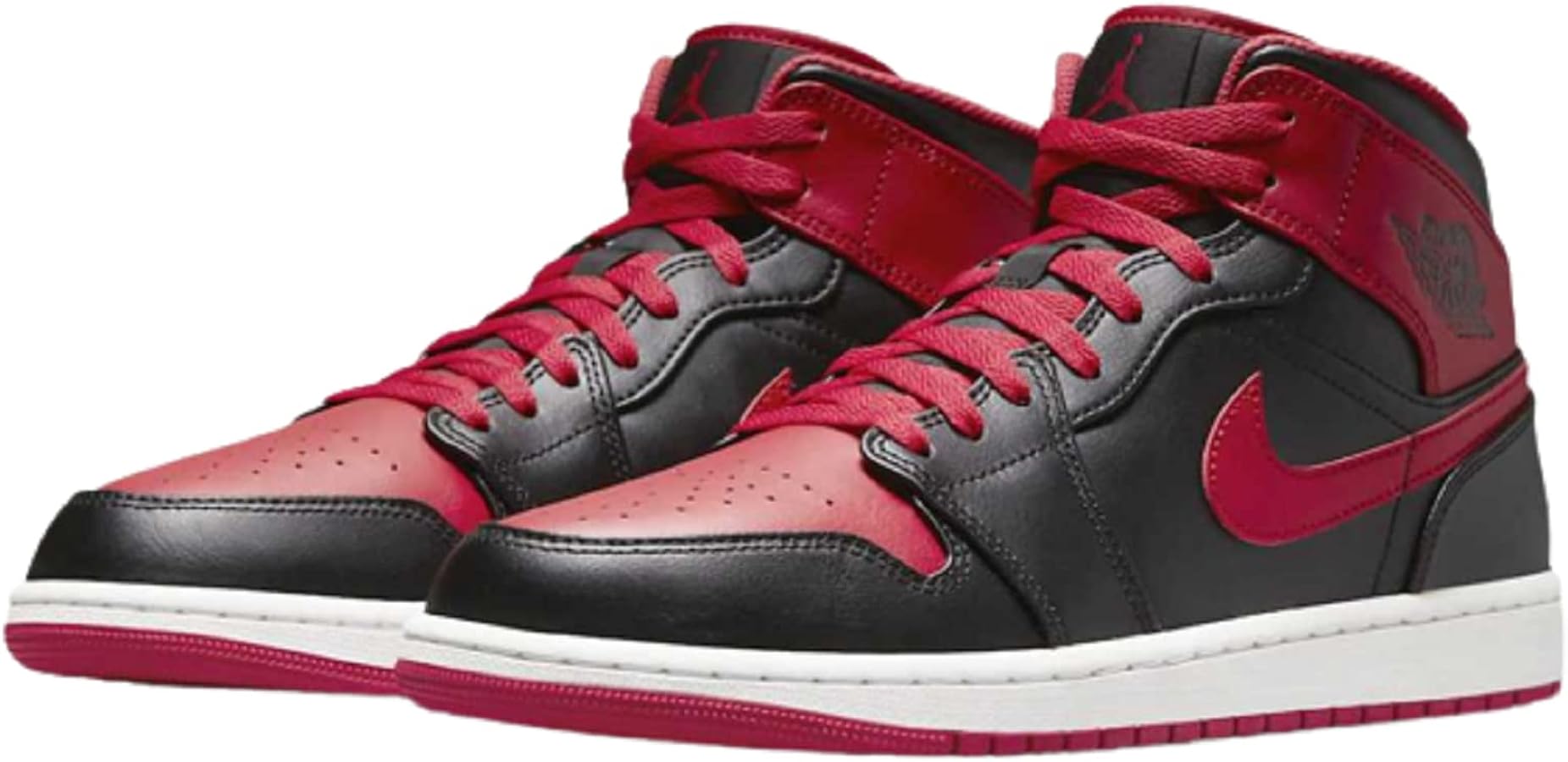 Amazon | [ナイキ] エアジョーダン1 ミッド ブレッドトゥ Air Jordan 1