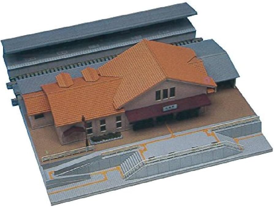 Amazon | KATO Nゲージ 複線プレート地上駅舎 23-126 鉄道模型用品