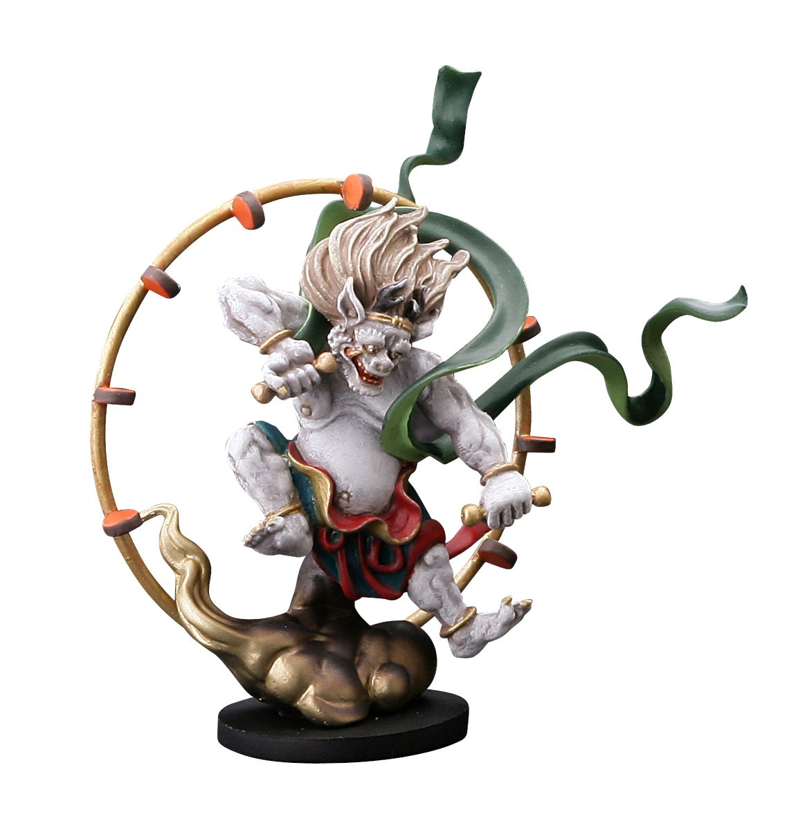 Amazon | miniQ ミニチュアキューブ005 風神 雷神 PVC製 塗装済み完成
