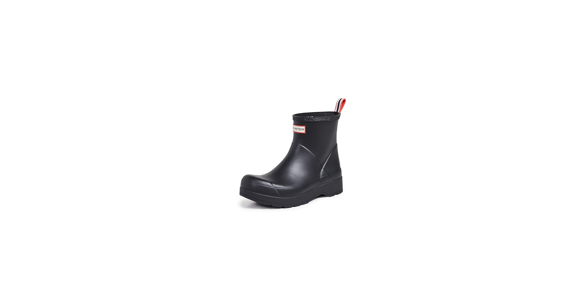 Amazon.com | Hunter Men's Play Short Rain Boot, Black, 8 | Rain