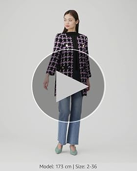 Amazon | [グレースコンチネンタル] 2023AW ﾌｪｻﾞｰﾁｪｯｸﾂｲｰﾄﾞｺｰﾄ